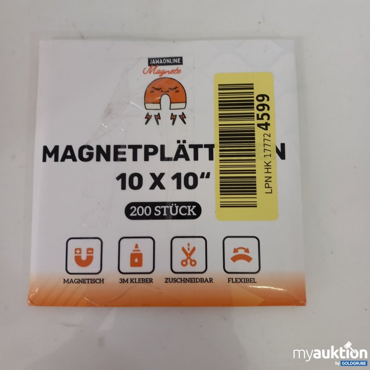 Artikel Nr. 376447: Magnetplättchen 10x10