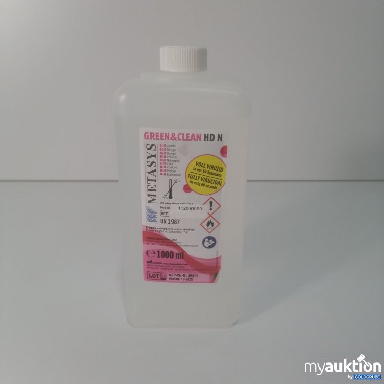 Artikel Nr. 511447: Green & Clean HD N Metasys 1000ml 