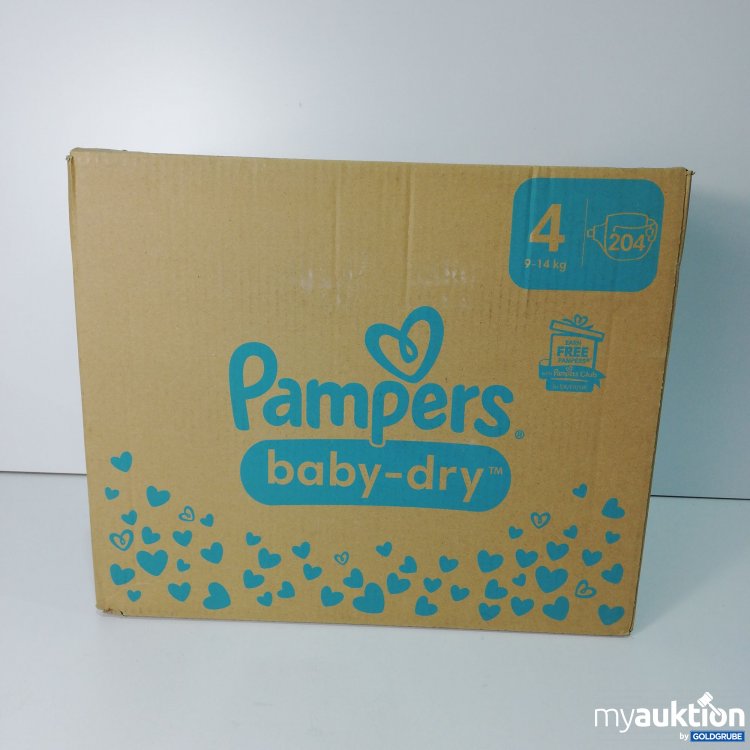 Artikel Nr. 787448: Pampers Baby-Dry Windeln 4(9-14kg) 204 Stück 