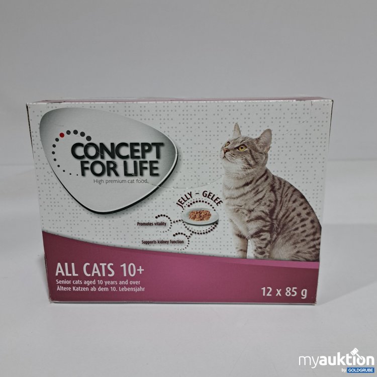 Artikel Nr. 790450: Concept for Life Katzenfutter 10+ gelee 12x85g