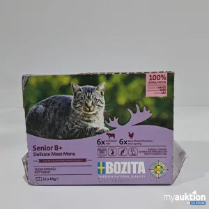 Artikel Nr. 790451: Bozita Katzenfutter Senior 8+  meat menu 12x85g