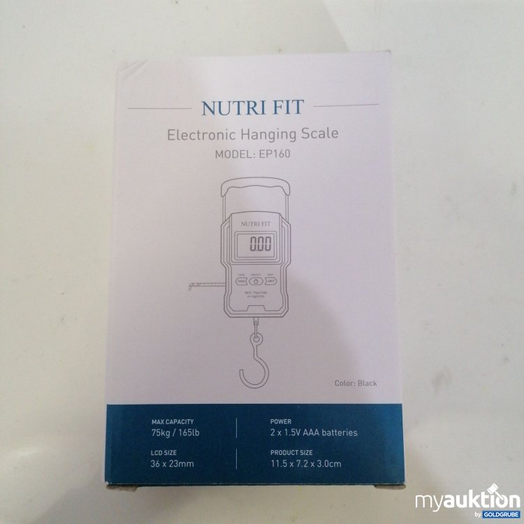 Artikel Nr. 759452: Nutrifit Electronic Hanging Scale EP160