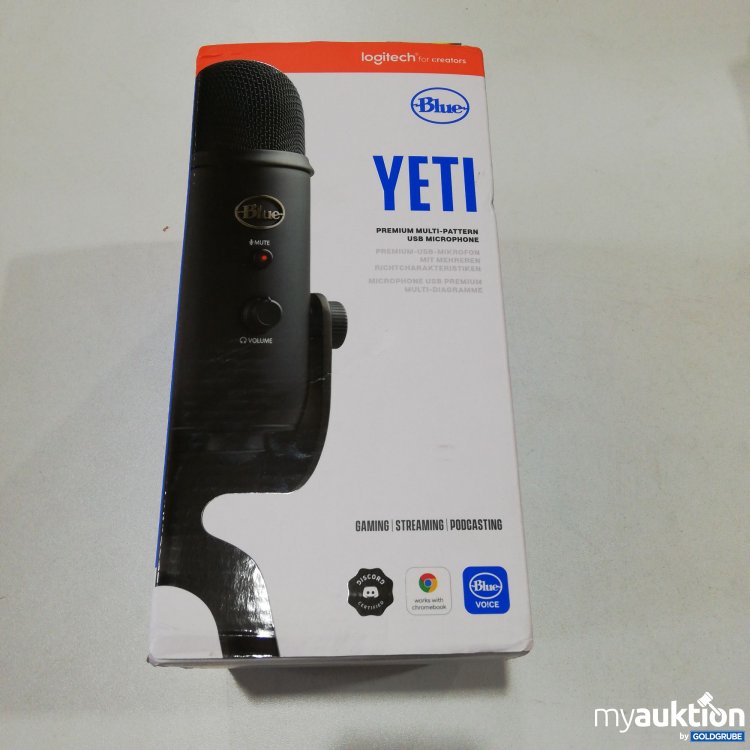 Artikel Nr. 757453: Logitech Blue Yeti USB Mikrofon 