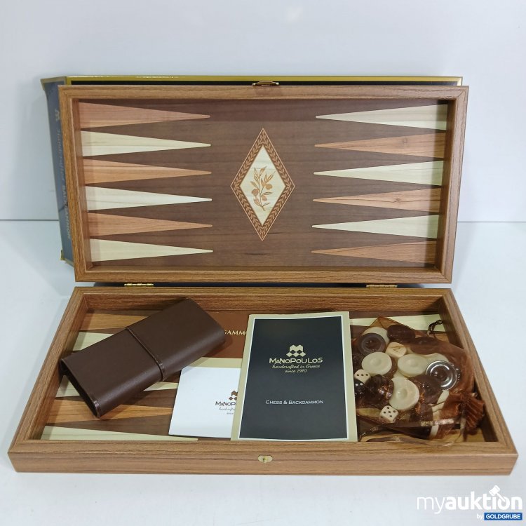 Artikel Nr. 800455: Manopoulos Handcrafted Backgammon