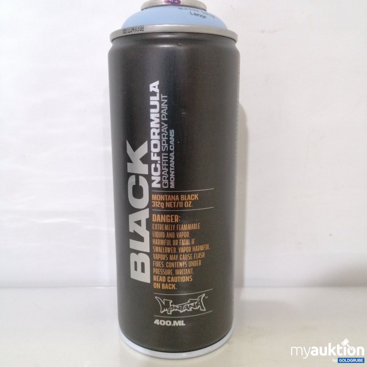 Artikel Nr. 761456: Montana Black Spray Paint 400ml