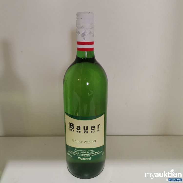 Artikel Nr. 763456: Bauer Grüner Veltiner 1l