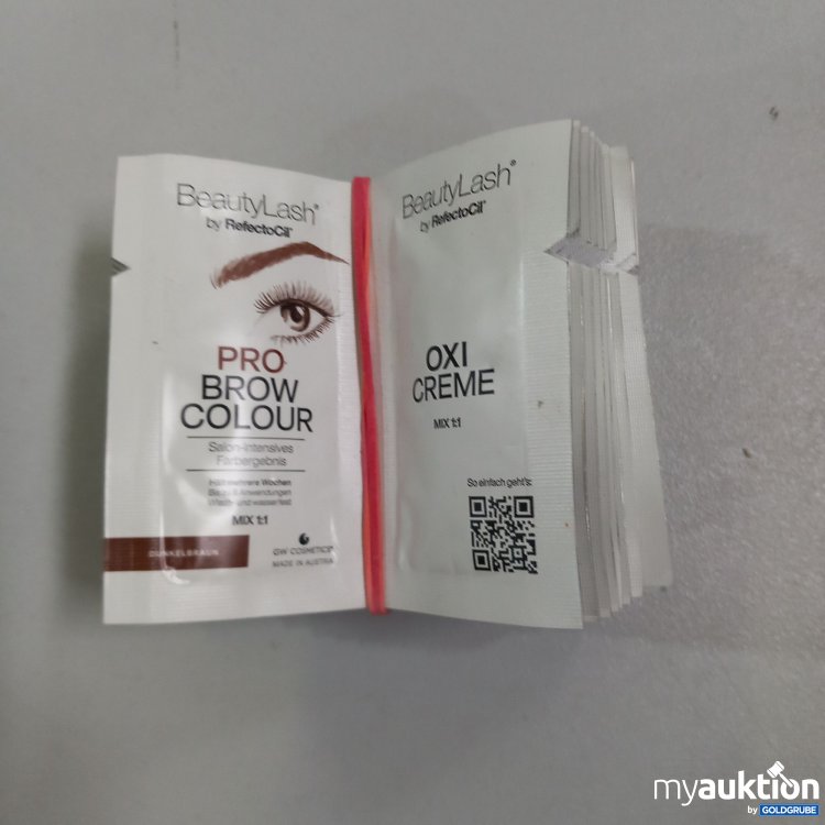 Artikel Nr. 515457: Beautylash Pro Brow color& Oxi Creme dunkelbraun 1ml 