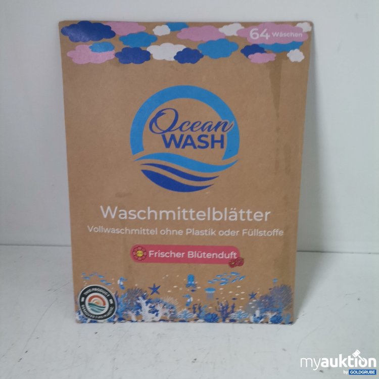 Artikel Nr. 755457: Ocean Wash Waschmittelblätter 64 Wäschen