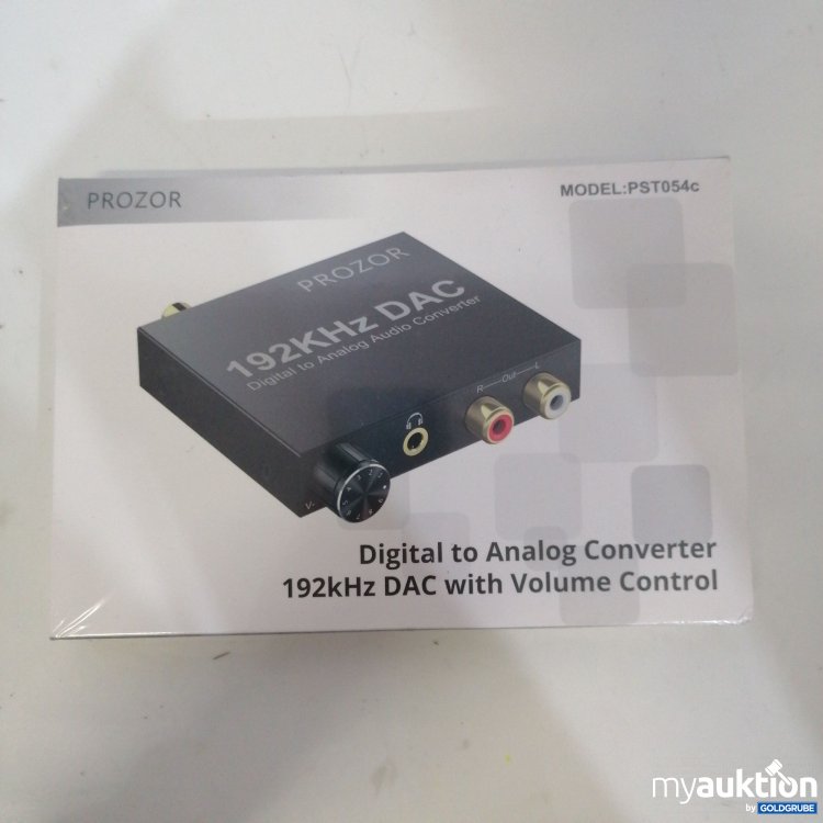 Artikel Nr. 759459: Prozor Digital to Analog Converter 192kHz DAC