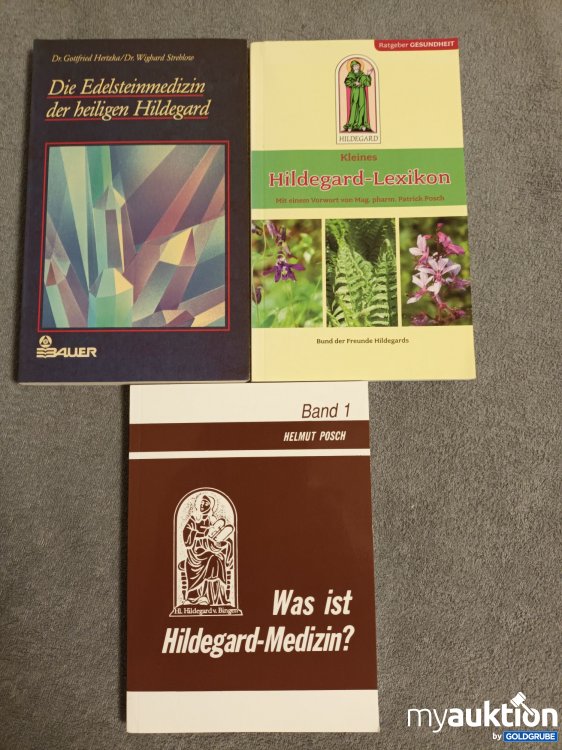 Artikel Nr. 390461: 3 Bücher von Hildegard von Bingen 