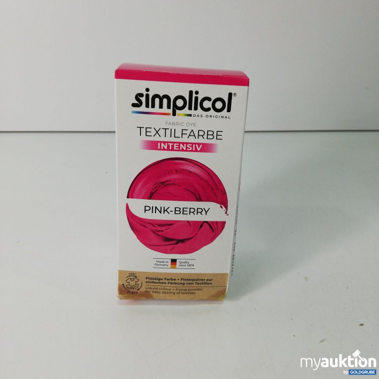 Artikel Nr. 791461: Simplicol Textilfarbe Intensiv Pink-Berry 