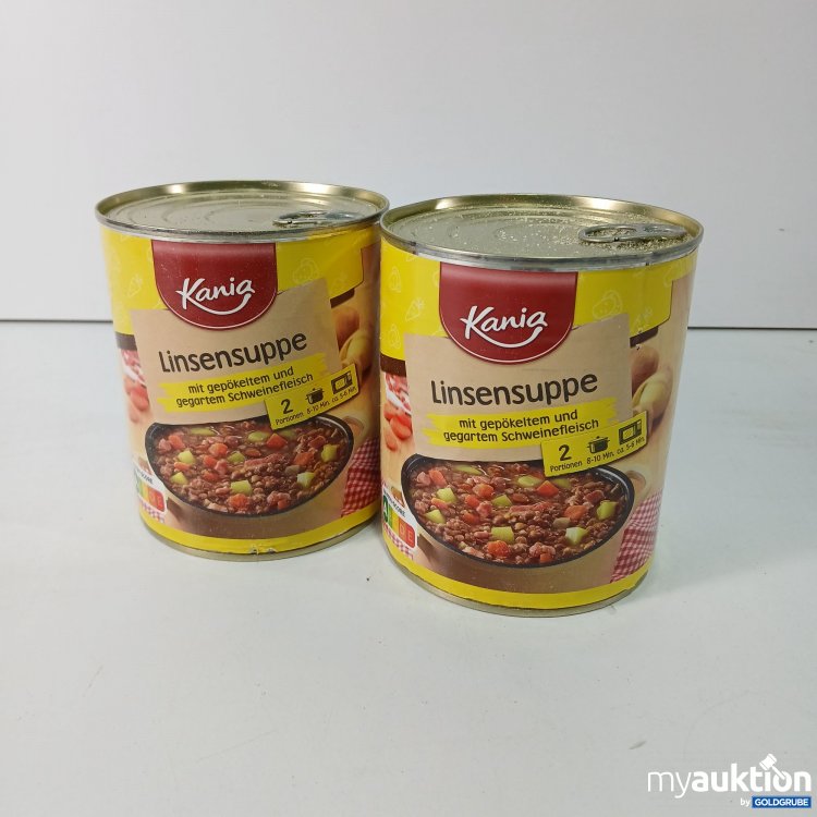 Artikel Nr. 794461: Kania Linsensuppe 2x800g