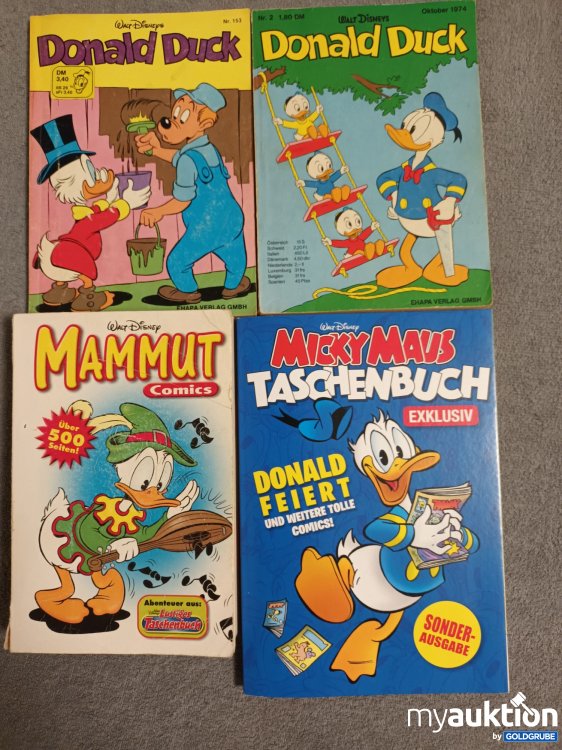 Artikel Nr. 390462: 4 Micky Maus & Donald Duck