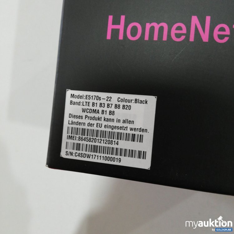 Artikel Nr. 757462: T Mobile Home Net Box E5170s 22