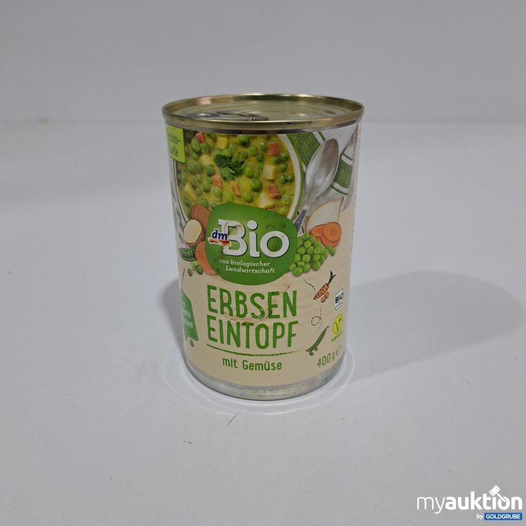 Artikel Nr. 784462: DM Bio Erbsen Eintopf mit Gemüse 400g