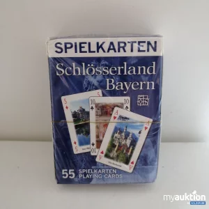 Artikel Nr. 758463: 55 Bayern Schlösser  Spielkarten Poker