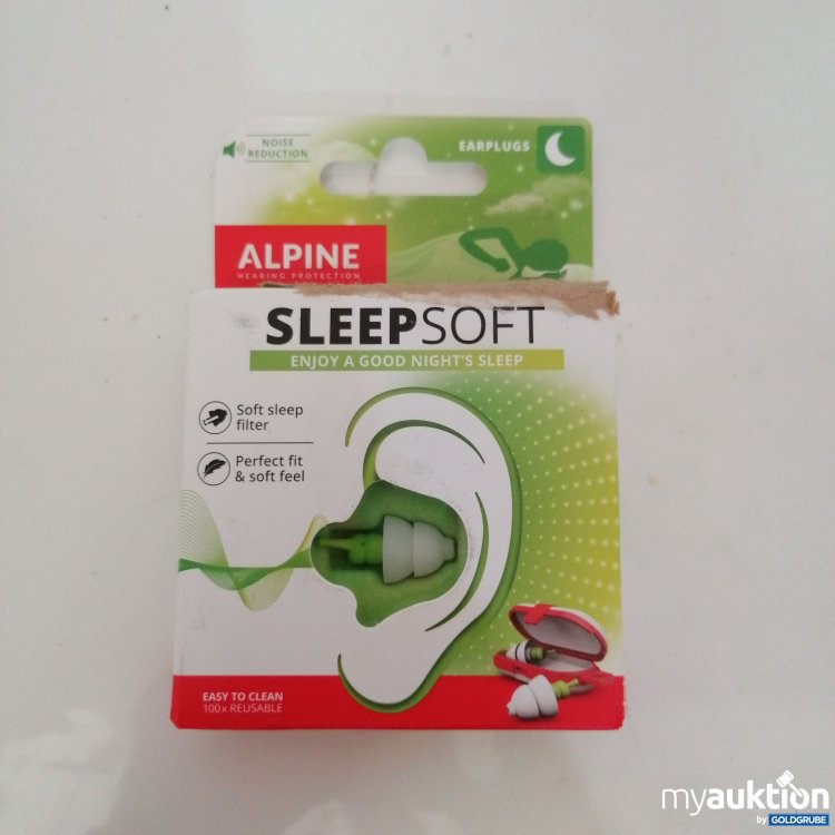 Artikel Nr. 752464: Alpine SleepSoft Schlaf-Ohrstöpsel