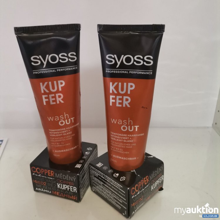 Artikel Nr. 753464: Syoss kupfer wash out Haarfarbe 1x150ml 