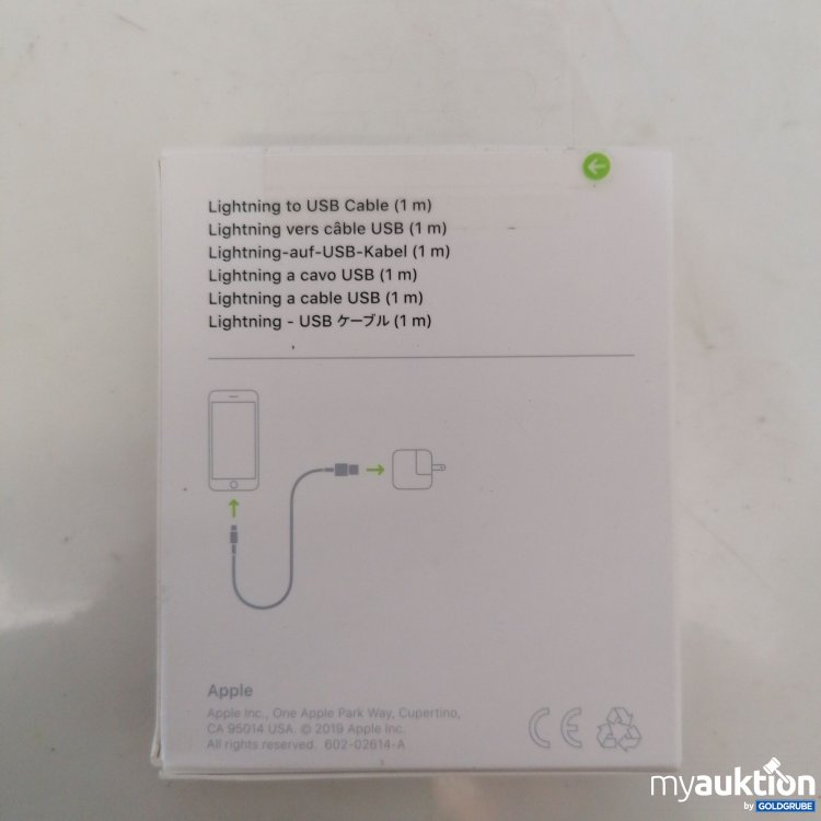 Artikel Nr. 761465: Apple Lightning to USB 1m 