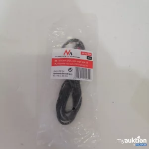 Auktion Maclean TV Systems Mini jack-2RCA cable angle type 1m 