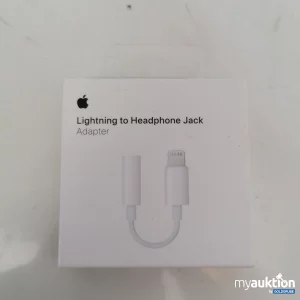 Auktion Apple Lightning to Headphone Jack Adapter 