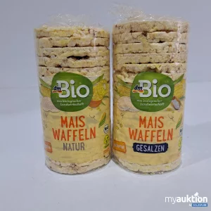 Auktion DM Bio Maiswaffeln 2x110g