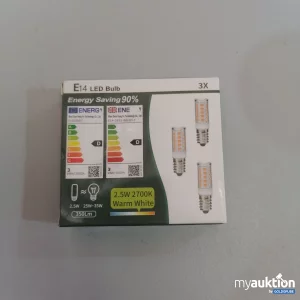 Auktion E14 LED Bulb 3x