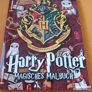 Auktion Harry Potter magisches Malbuch 