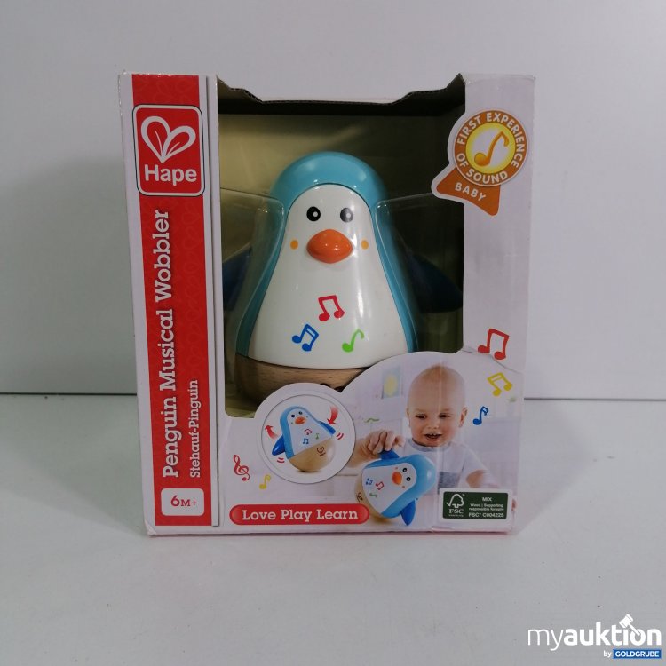 Artikel Nr. 786472: Hape Pengin Musical Wobbler 