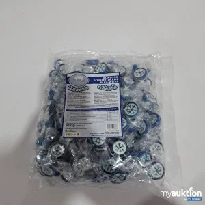 Artikel Nr. 784473: EinsSein Bonbons Schneeflocken blau-weiß 500g