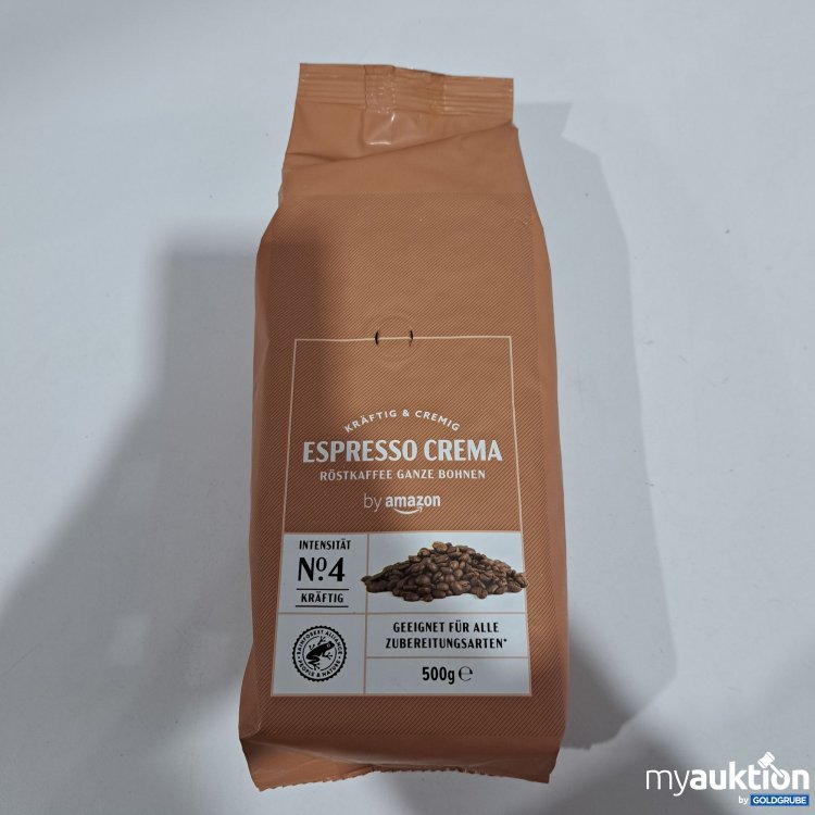 Artikel Nr. 784474: Amazon Espresso Creme ganze Bohnen 500g