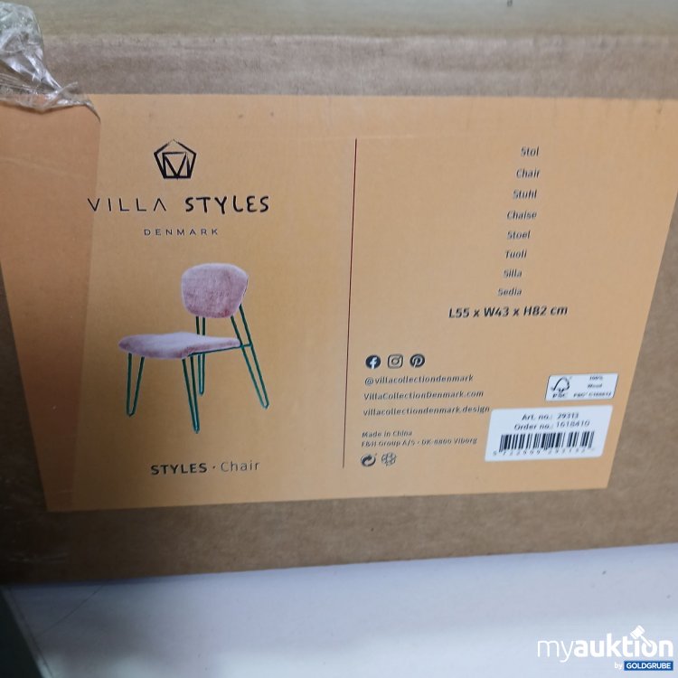 Artikel Nr. 800474: Villa Styles  Chair Stuhl 