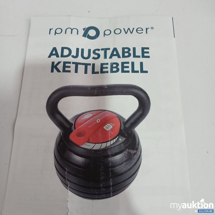 Artikel Nr. 437475: Adjustable Verstellbare Kettlebell Max.18kg