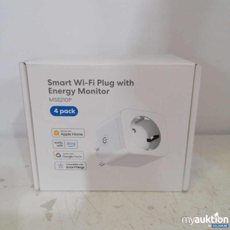 Artikel Nr. 740477: Smart Wi-fi Plug with Energx Monitor  4pack