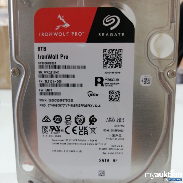 Artikel Nr. 757477: Seagate IronWolf Pro 8 TB 