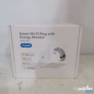 Auktion Smart Wi-fi Plug with Energx Monitor  4pack