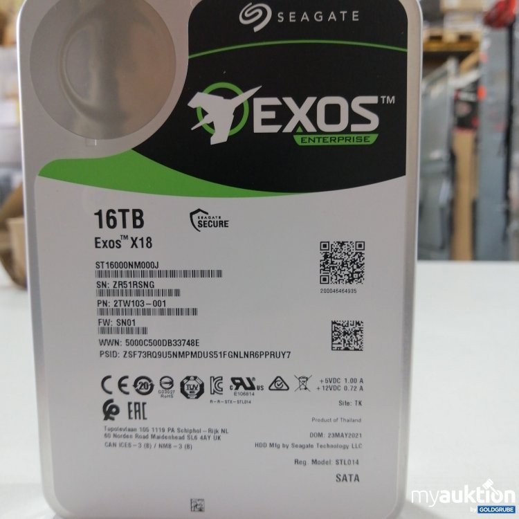 Artikel Nr. 757478: Seagate Exos X18 