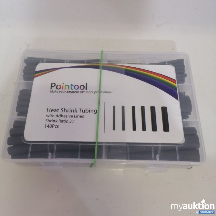 Artikel Nr. 749479: Pointool Heat Shrink Tubing 140 Stück 