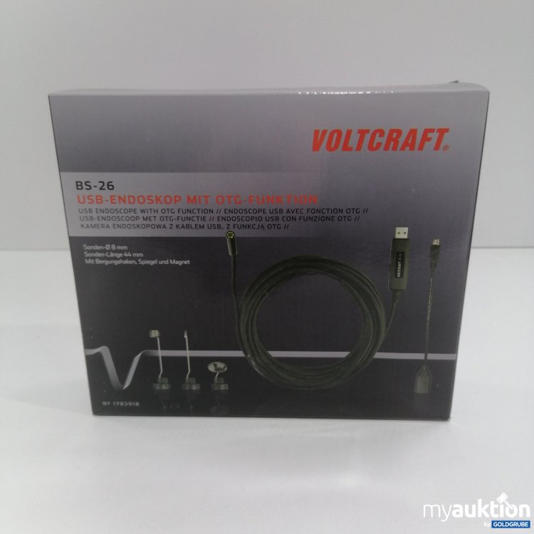 Artikel Nr. 780479: Voltcraft BS-26 USB-Endoskop mit OTG-Funktion 