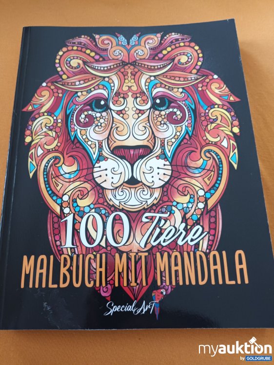 Artikel Nr. 347480: 100 Tiere Malbuch mit Mandala