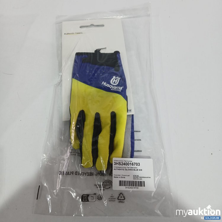 Artikel Nr. 519480: Husqvarna Authentic Gloves Blue M/9