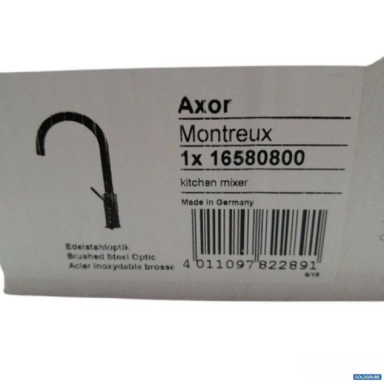 Artikel Nr. 757482: AXOR Montreux Kitchen Mixer Edelstahloptik