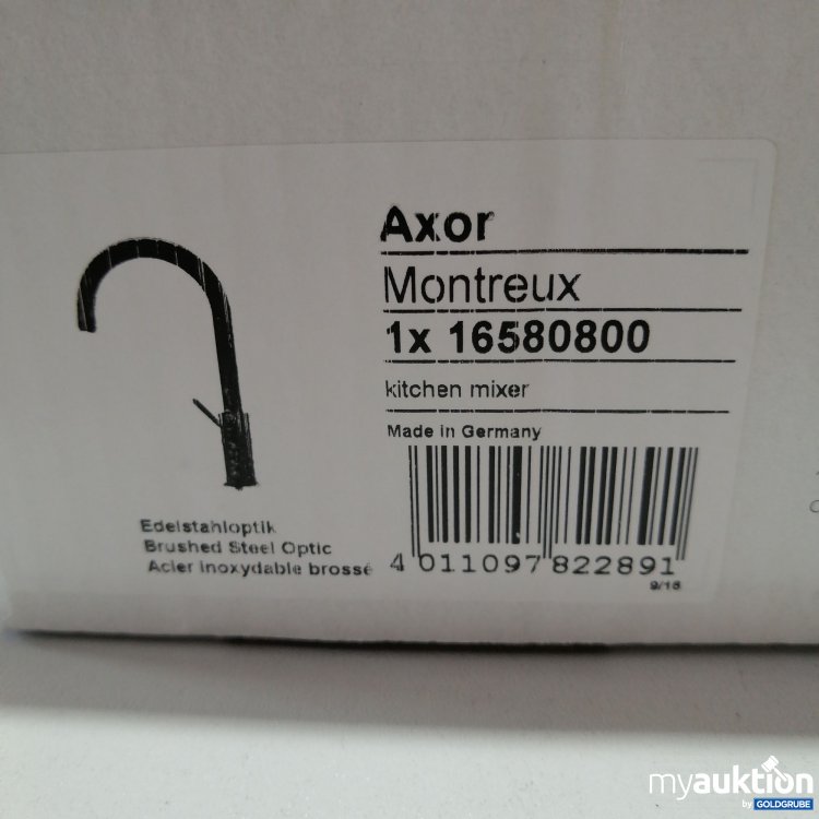 Artikel Nr. 757482: AXOR Montreux Kitchen Mixer Edelstahloptik