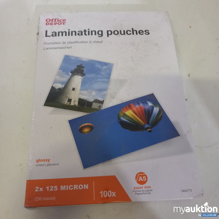 Artikel Nr. 756484: Office Depot Lamknating Pouches A5 100x