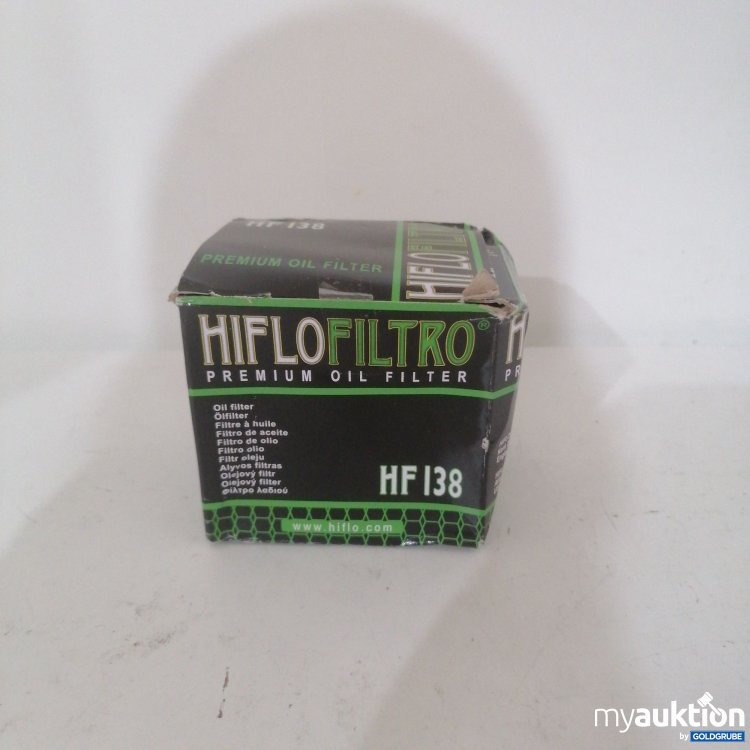 Artikel Nr. 764484: Hiflo Filtro Ölfilter HF 138