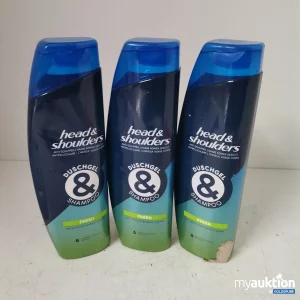 Auktion Head&Shoulders Duschgel Shampoo 3x225ml