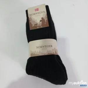 Auktion Norweger Socken 3 Paar 39/42 