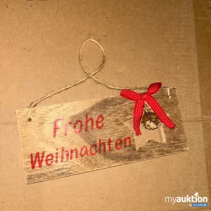 Artikel Nr. 433485: Schild-Frohe Weihnachten 