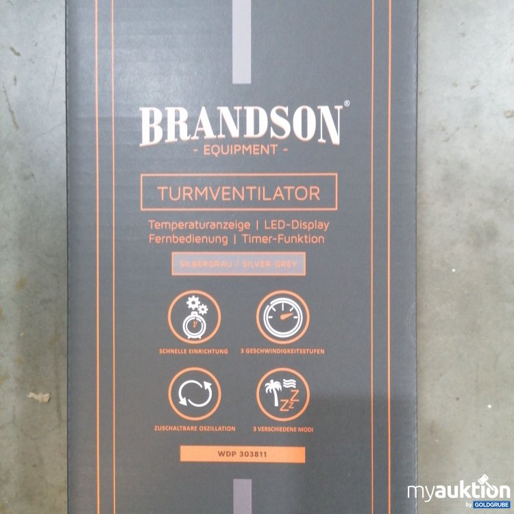 Artikel Nr. 760486: Brandson Turmventillator WDP 303811