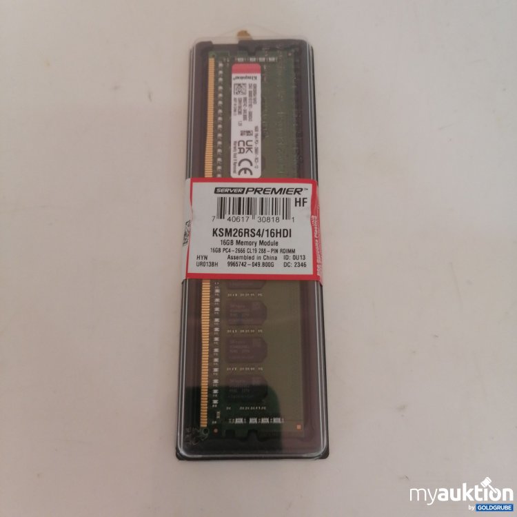 Artikel Nr. 767486: Server Premier Memory Module 16GB